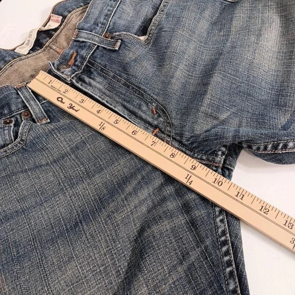 Levis 514 Jeans Mens 33x32 Blue‎ Slim Straight Denim Medium Wash Classic Pants